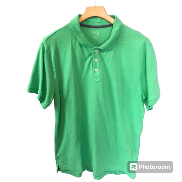 GAP Factory Men’s Green Slim Fit Polo XL - Picture 1 of 7